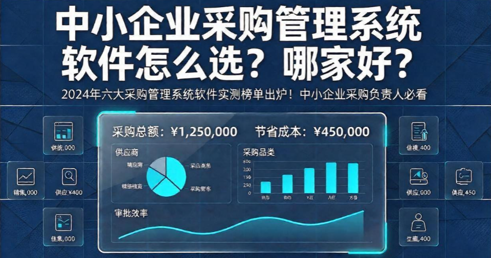 中小企业采购管理系统怎么选？哪家好？  